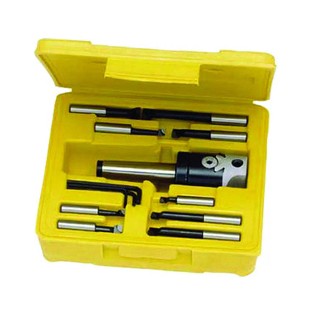 Boring Head Set, 13-Piece ISO40 Shank, 75mm Cutter Diameter