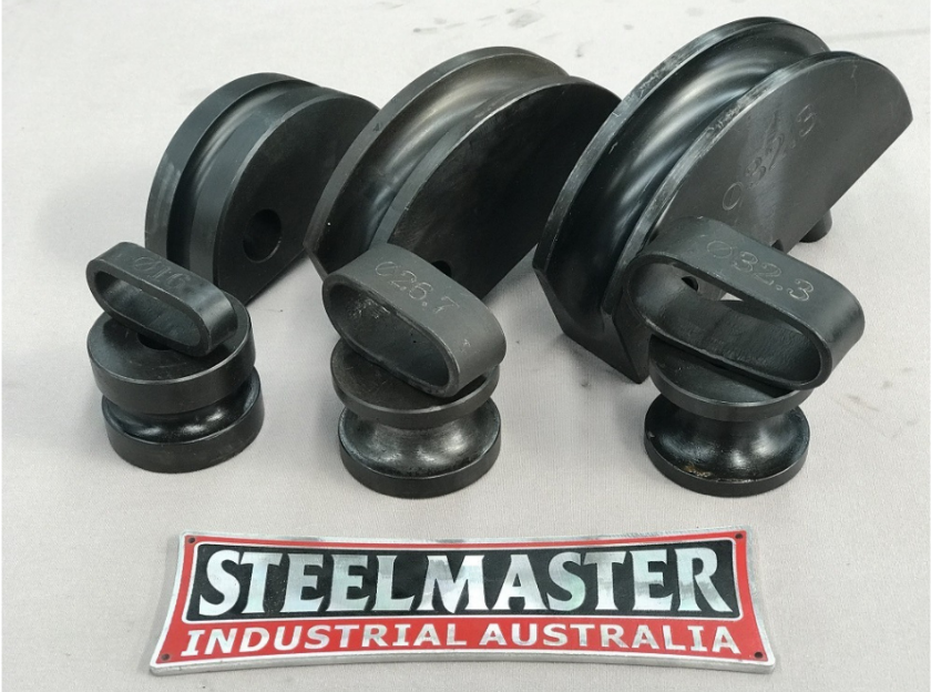 Tube Former Set 16mm OD, 48mm CLR (1x Former & 2 Counter Rollers)