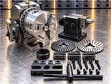 Semi-Universal Dividing Head with 4" (100mm) 3-Jaw Chuck