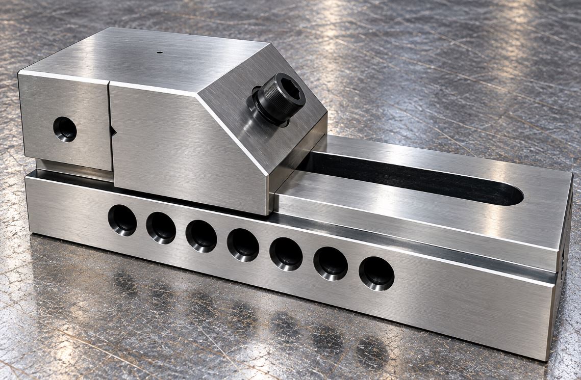 Toolmakers Precision Machine Vice, 100mm Jaw Width