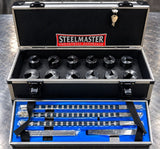 Keyway Broach Set, 13 Piece, 10mm - 14mm Range, with Carry Case