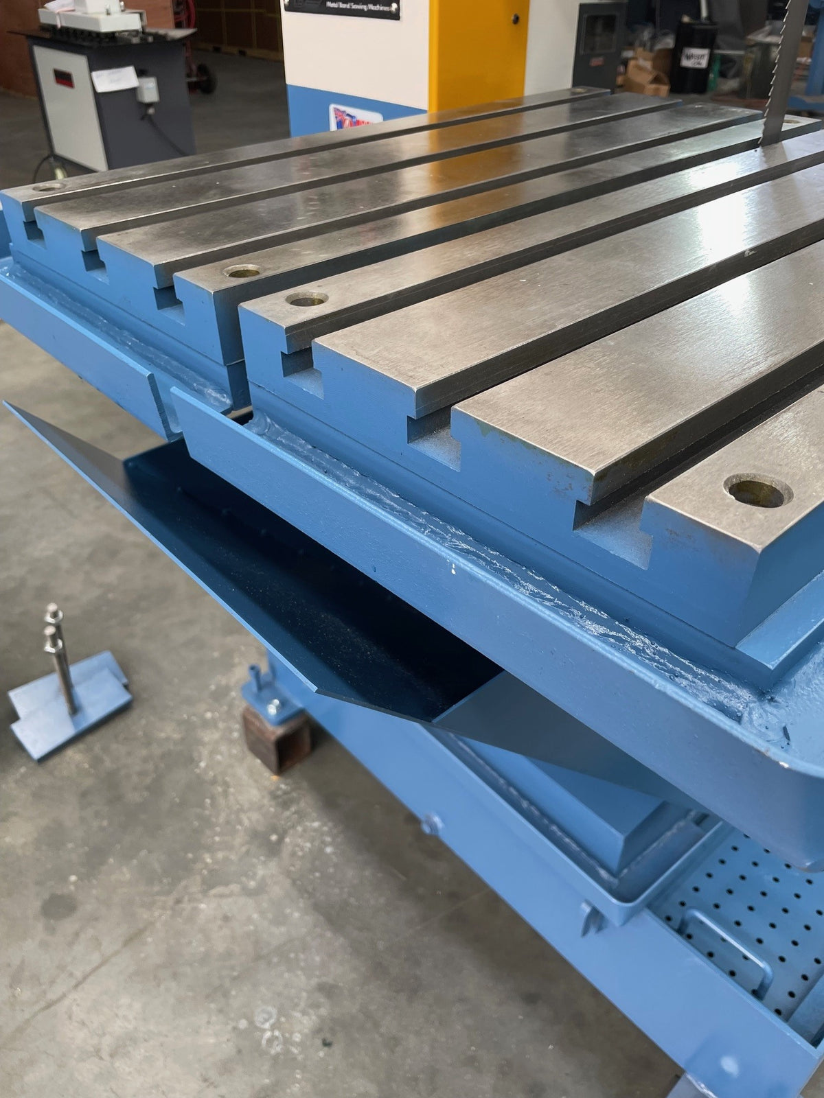 V-Series Vertical Bandsaw with Large Tee Slotted Working Table Area