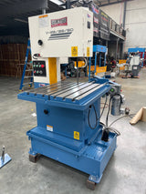 V-Series Vertical Bandsaw with Large Tee Slotted Working Table Area