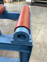 Heavy Duty Gravity Roller Conveyor 2000mm x 520mm Wide, with 280mm High Side Rollers (Non-Powered)
