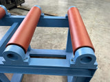 Heavy Duty Gravity Roller Conveyor 2000mm x 520mm Wide, with 280mm High Side Rollers (Non-Powered)