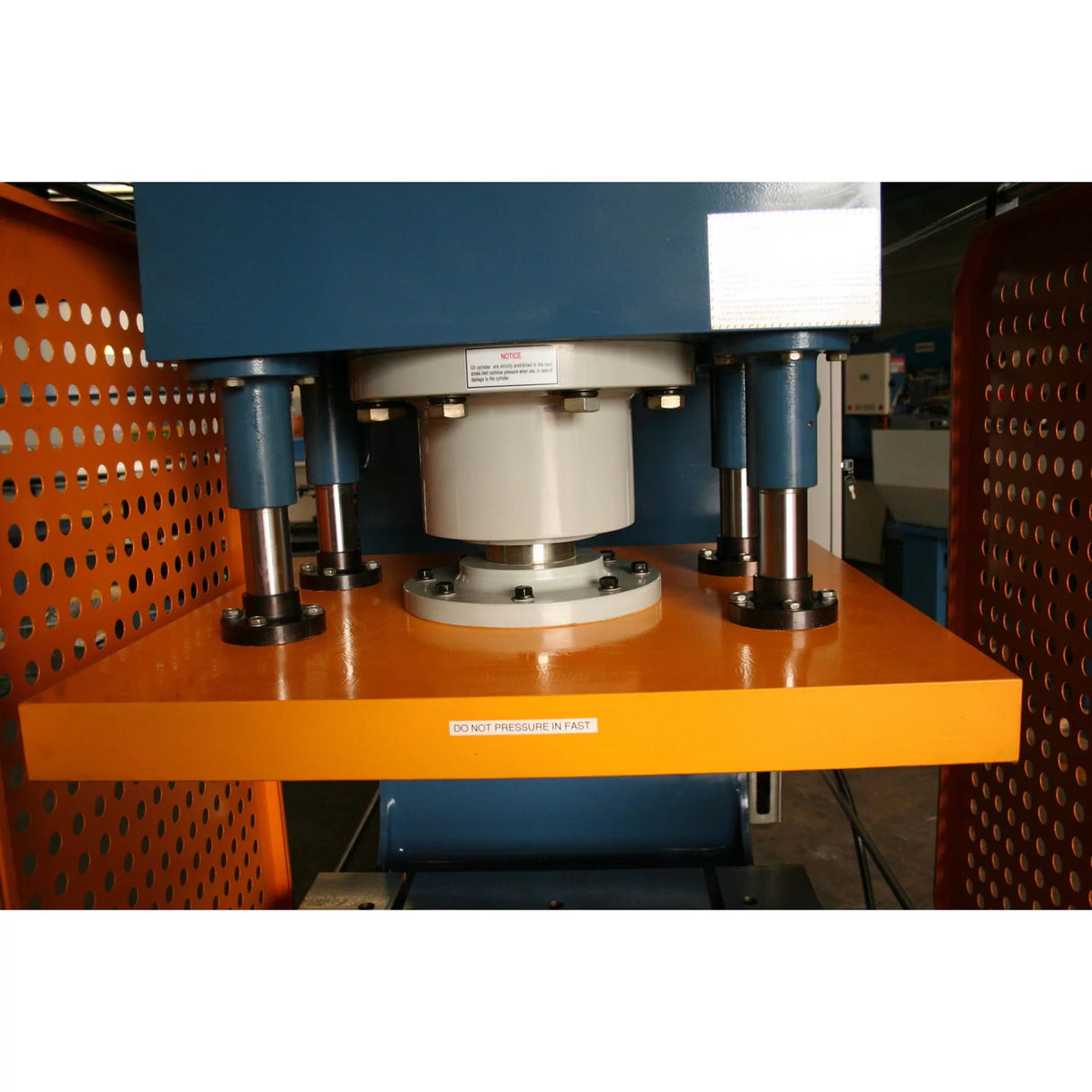 Open Front Hydraulic Press, 150 Ton Capacity, Heavy Duty