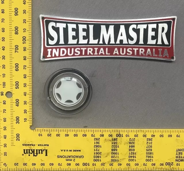 Universal Mill Main Column Oil Sight Glass, Size 42mm OD x1.5mm Pitch