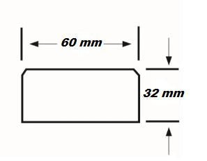 Slotted 9221 Series 13mm x 26mm  Die