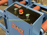 Heavy Duty Powered Roller Conveyor 2000mm x 520mm Wide, with 280mm High Side Rollers