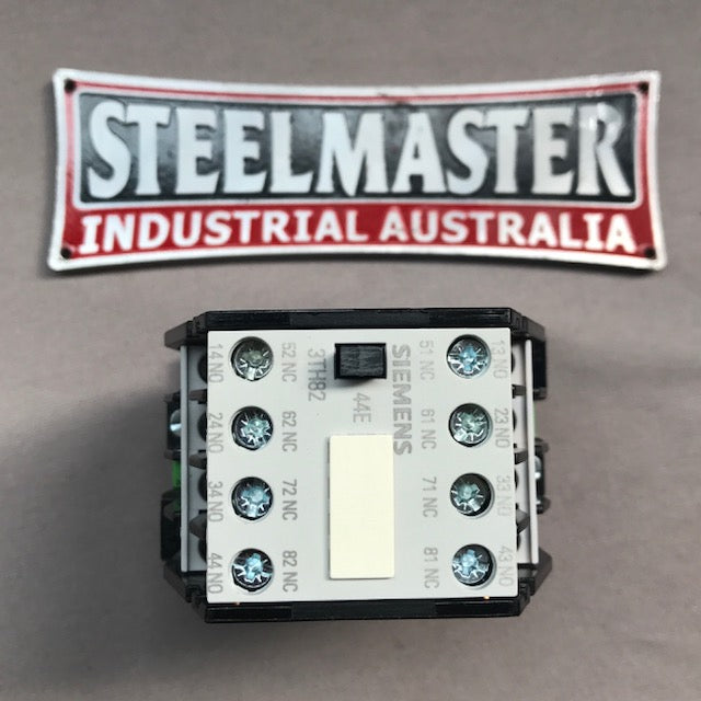 Shear Contactor Relay Siemens 24V 44E 3TH 82 to suit SM-SBHS2504