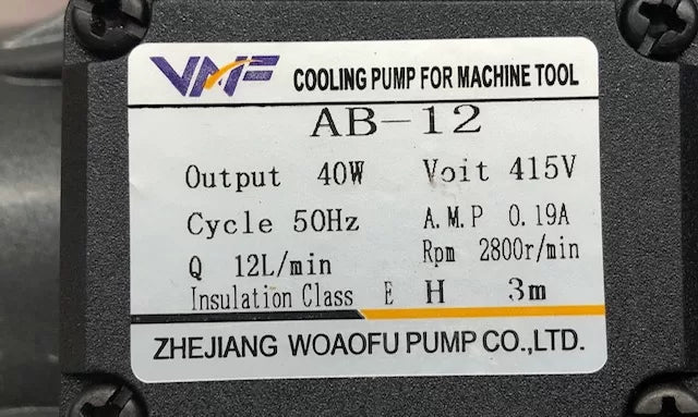 Coolant Pump for SM-HBS620SAM Band Saw Tool