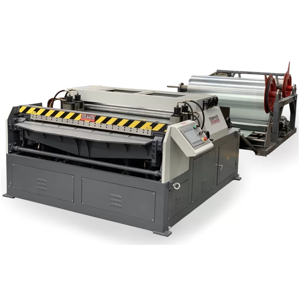 HVAC Auto Duct Line Model: AML-3, 1550mm, Twin Decoiler, Leveller/Ribbing/Notching/Shearing/Folding