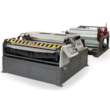 HVAC Auto Duct Line Model: AML-3, 1550mm, Twin Decoiler, Leveller/Ribbing/Notching/Shearing/Folding