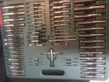 Tap & Die Threading Set, 115 Piece Metric & SAE, in Carry Case