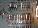 Tap & Die Threading Set, 115 Piece Metric & SAE, in Carry Case
