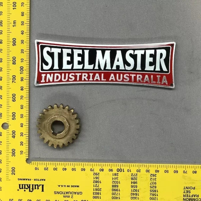 22-Tooth Gear (Type A, 06429) for SM-1440A Lathe Apron
