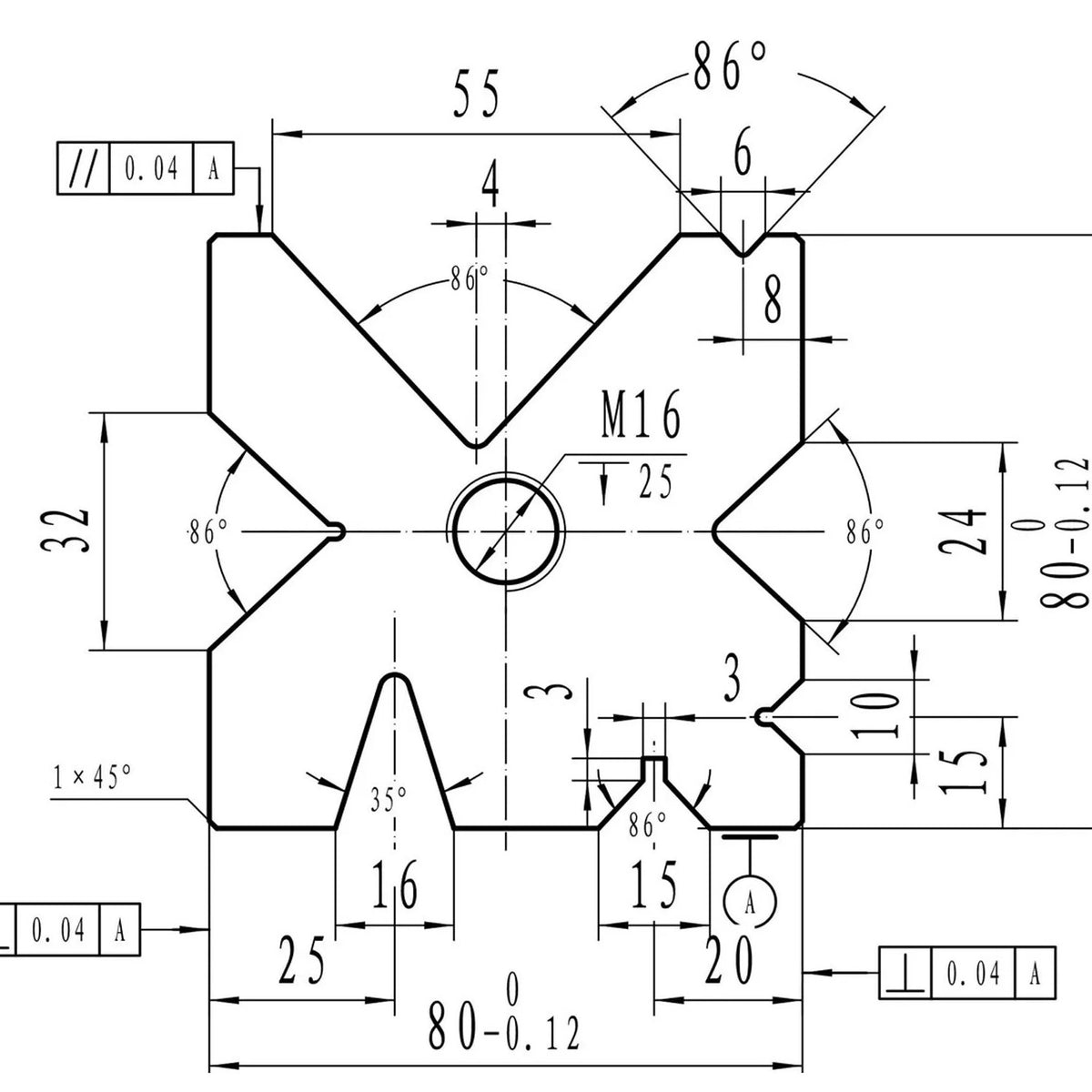 Pressbrake Tooling 80mm Square Die Block x 4000mm Long – Asset Plant ...