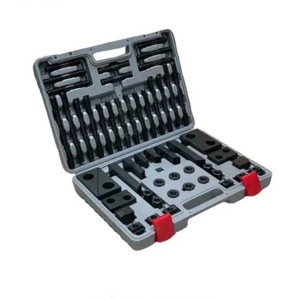 Clamping Kit, 58 Piece, 18mm T-Slot, M16 Thread