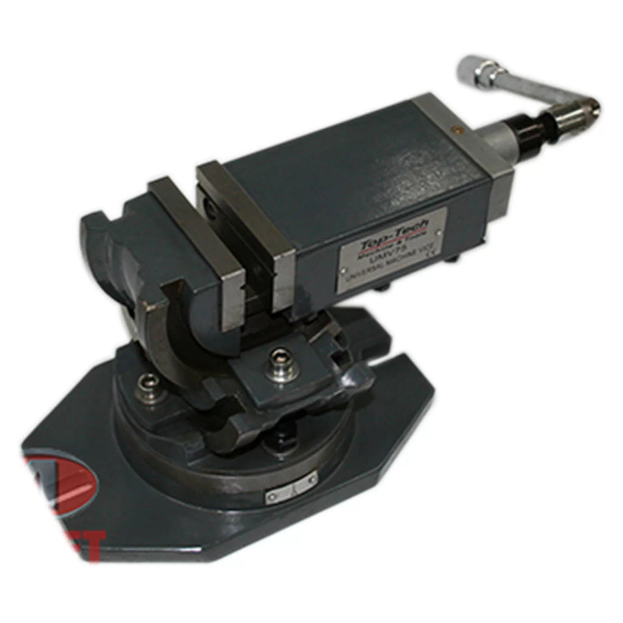 3-Axis Precision Machine Vice, 125mm Jaw Width