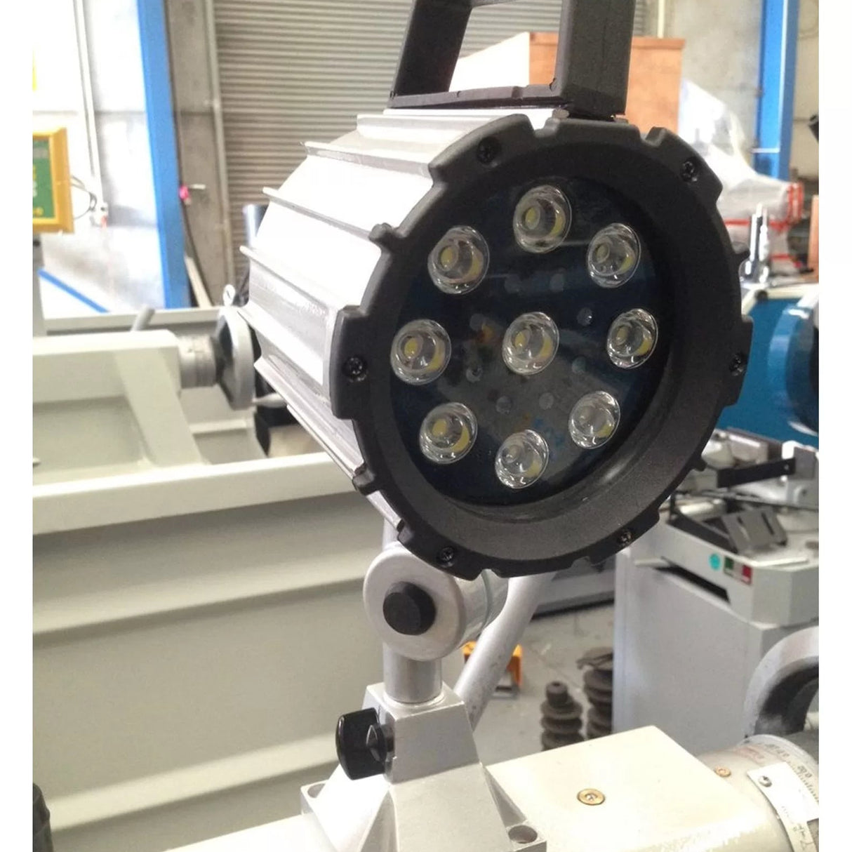 LED Worklight, Fixed Base with Short Swivel Arm