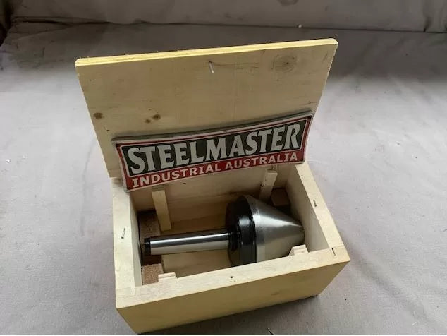 Bull Nose Pipe Centre - MT2 , 70mm Diameter