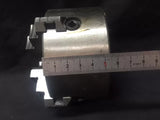 4-Jaw Lathe Chuck (Back Plate) - 100mm Diameter , 25mm Bore