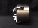 4-Jaw Lathe Chuck (Back Plate) - 100mm Diameter , 25mm Bore
