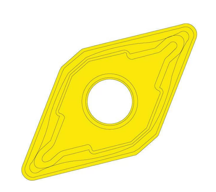 Insert Pack (10) to Suit Turning & Boring Negative 15mm Edge 0.8 Radius