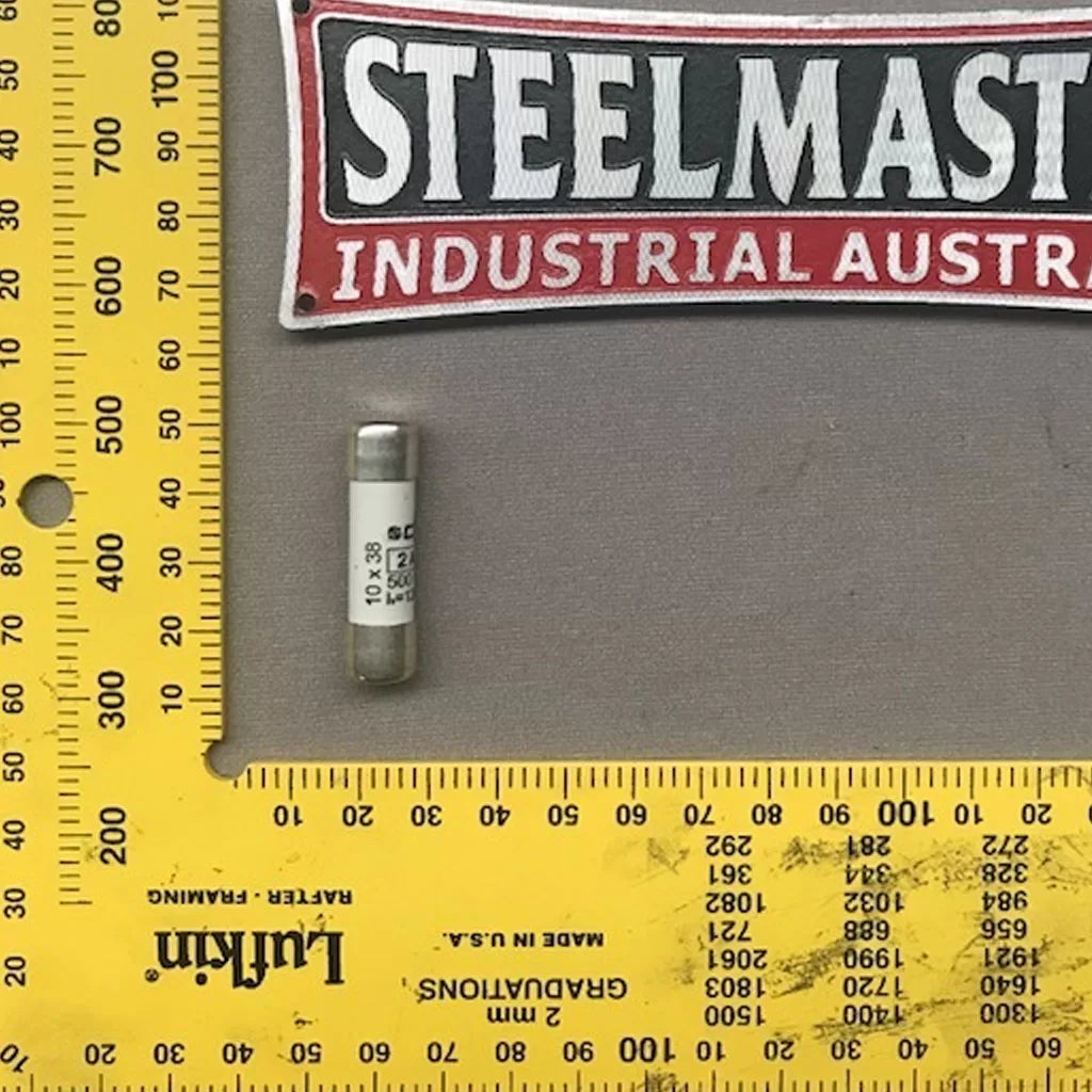 Ceramic Fuse 2 Amp, 10.3 x 38mm (RT18-32)