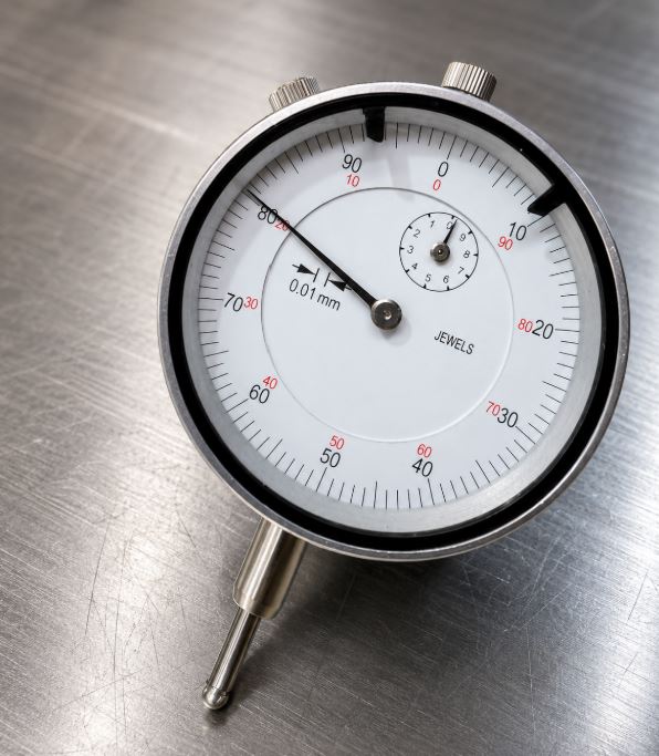 Dial Indicator, Standard 0.01-10.00mm Range