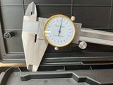 Dial Vernier Caliper, 300mm Range, Satin Chrome