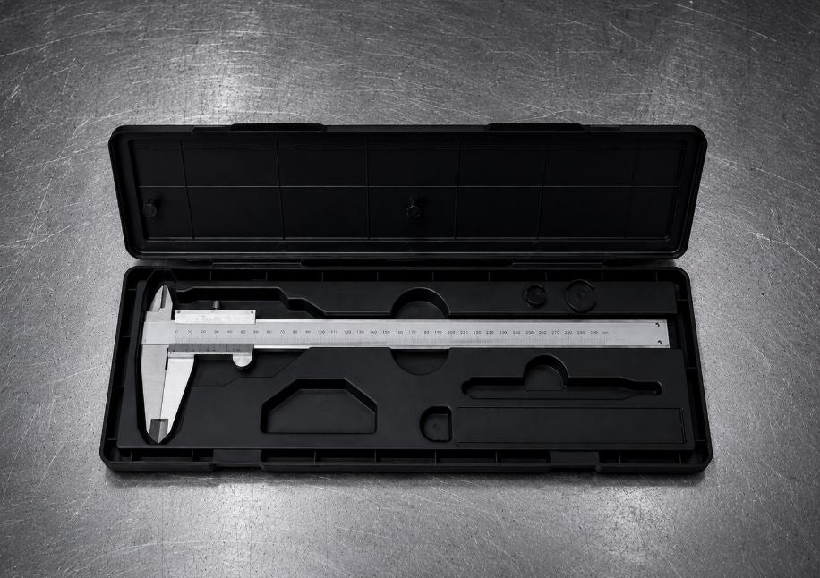 INOX Vernier Caliper, 300mm Range, Satin Chrome