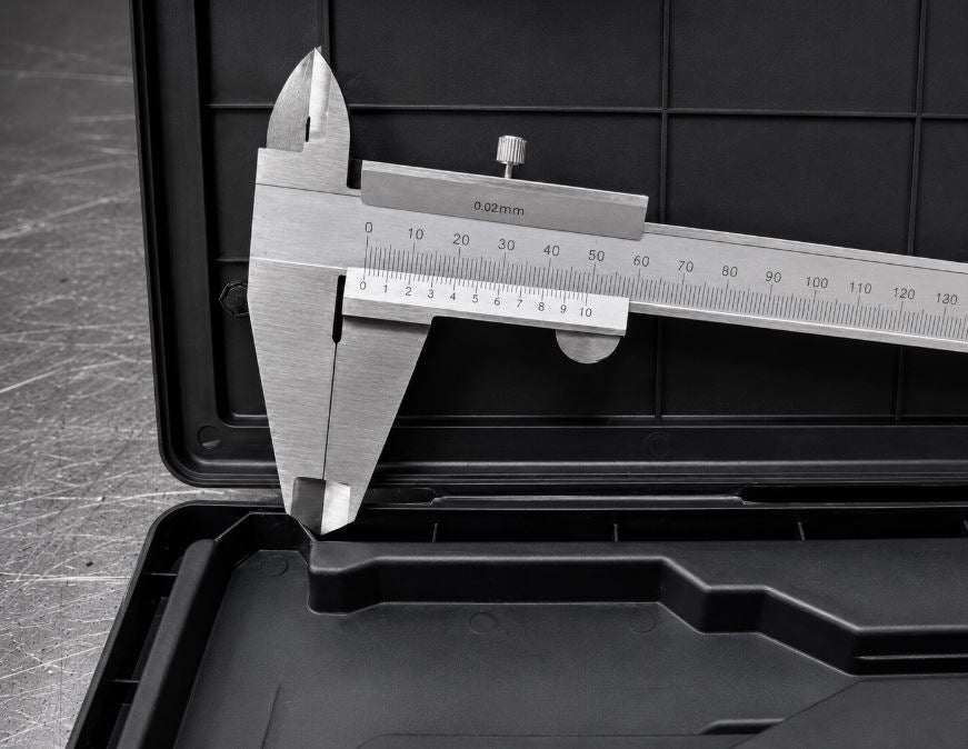 INOX Vernier Caliper, 300mm Range, Satin Chrome