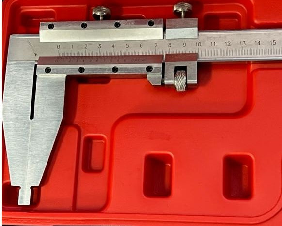 INOX Vernier Caliper, 500mm Range, Satin Chrome
