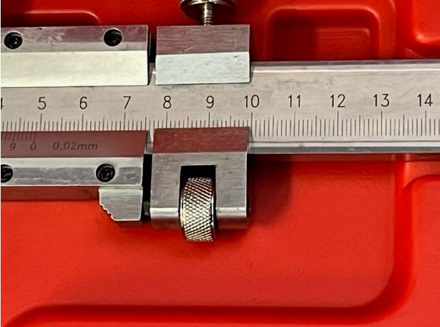 INOX Vernier Caliper, 1000mm Range, Satin Chrome