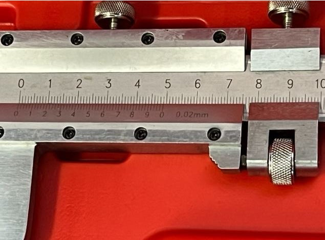 INOX Vernier Caliper, 500mm Range, Satin Chrome