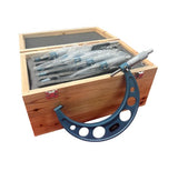 External Micrometer Set, 6 Piece, 0-150mm Range