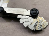 Thread Pitch Gauge, Metric & Imperial (Whitworth) Range