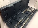 Dial Protractor with Bevelled Blade, Metric