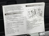 Digital Micrometer, 50-75mm Range, Dual Reading