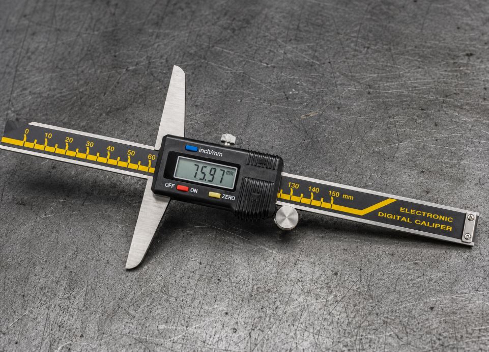 Digital Depth Gauge, 0-150mm Range, Dual Measurements