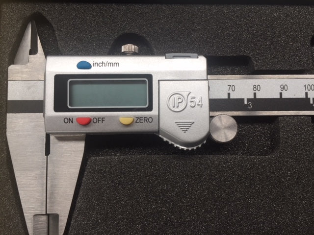 Digital Vernier Caliper, 200mm Splash Proof, Metric & Imperial
