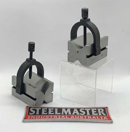Vee Block & Clamp Set, 70mm x 45mm x 40mm