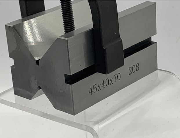Vee Block & Clamp Set, 70mm x 45mm x 40mm