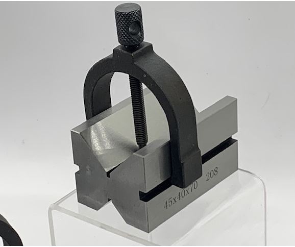 Vee Block & Clamp Set, 70mm x 45mm x 40mm