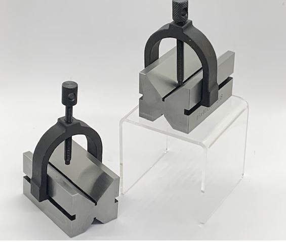 Vee Block & Clamp Set, 70mm x 45mm x 40mm