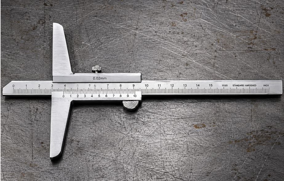 Vernier Depth Gauge with Screw Lock, 0-150mm Range, 75mm Base