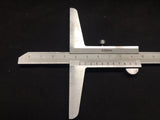 Vernier Depth Gauge with Screw Lock, 0-150mm Range, 75mm Base