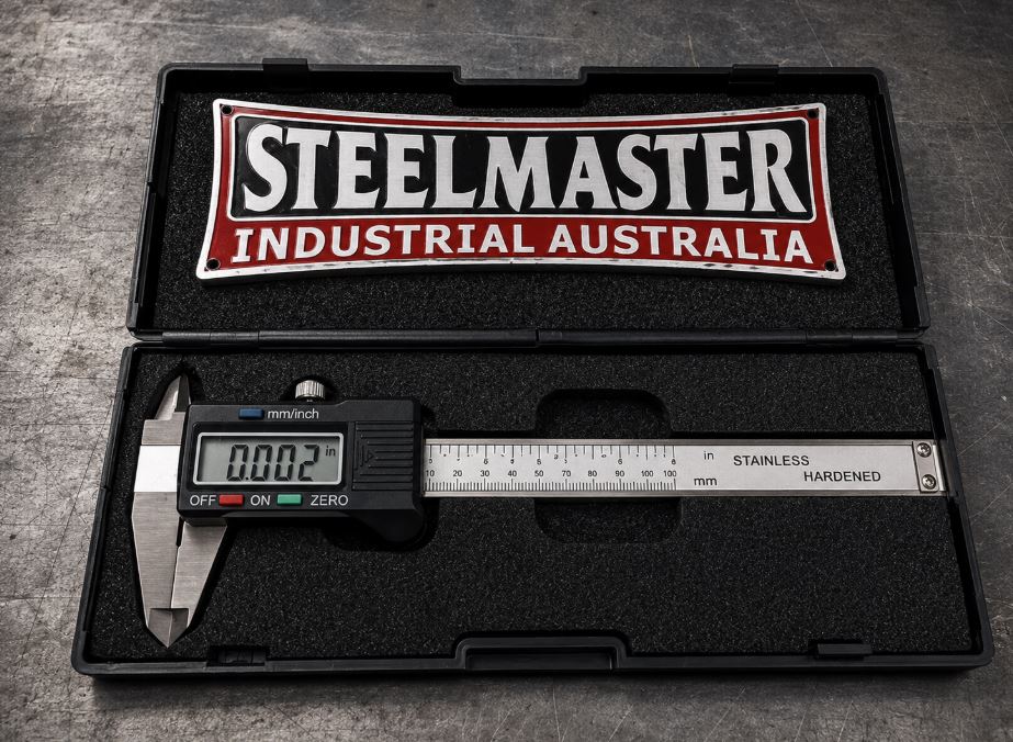 Digital Vernier Caliper 0-100mm, Dual Reading (Metric/Imperial)