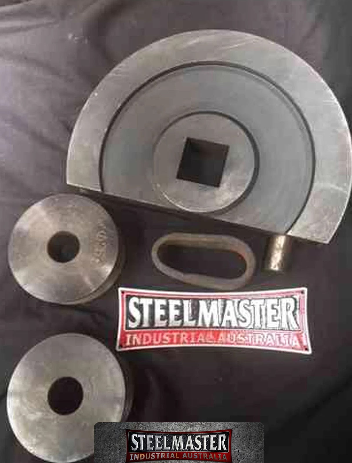 Square Tube Former Set 32mm, 128mm CLR (1x Former & 2 Counter Rollers) (pn: 22+0123)